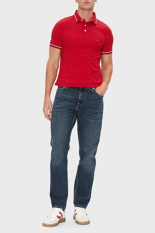 Tommy Hilfiger Erkek Polo Yaka T Shirt Mw0mw39993 Xld Kırmızı Kırmızı