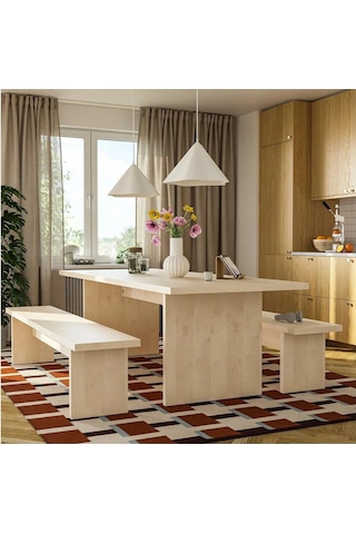 Ikea Huş Modern Yemek Masası - Yemek Masası Takımı Diğer