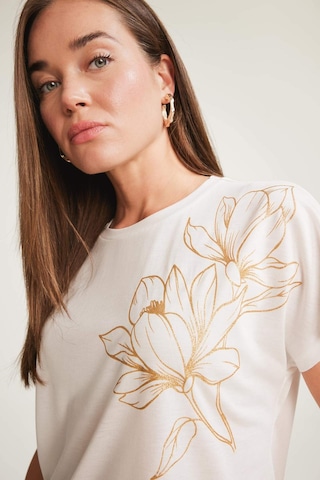 DeFacto Bisiklet Yaka Baskılı Kısa Kollu Tişört E9892AX25SMER105