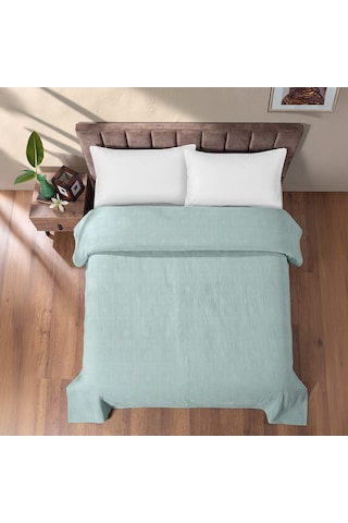 Maxstyle Çift Kişilik %100 Pamuk Pike Çağla 200x220 Cm Renkli