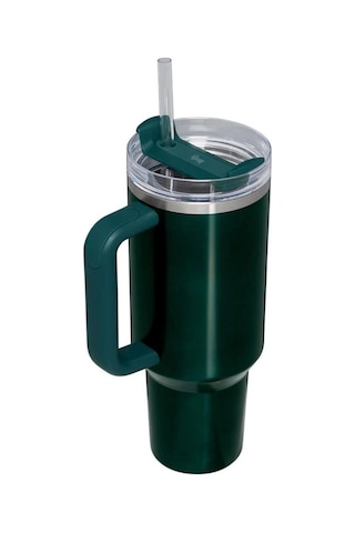 Stanley Quencher Pipetli Termos Bardak 1.18 Lt Stanley0508 Koyu Yeşil