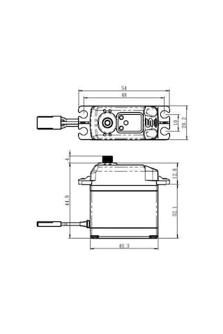 Savox Sb2230sgp Digital Servo Brushless Motor High Voltage Çelik Dişli