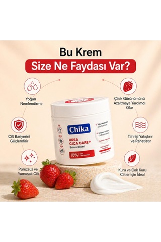 Chika Med + Urea Cıca Repaır+ & Shea Ultra Soft Onarıcı & Besleyici 2'li Bakım Seti
