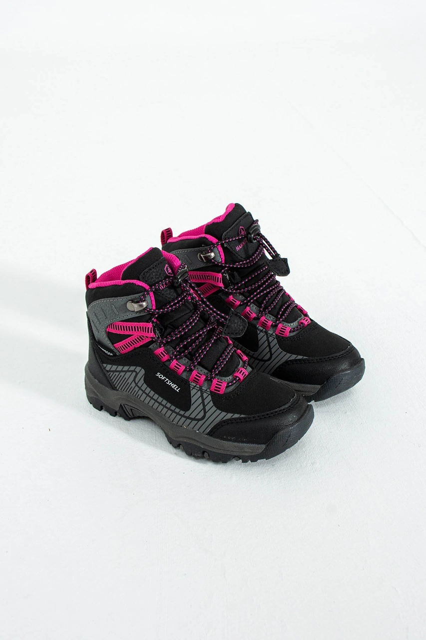 Hammer Jack Tomas Su Geçirmez Siyah-pembe Kız Çocuk Bot & Bootie 20117-f Siyah-pembe