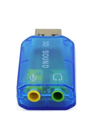 Usb Ses Kartı 3D 5+1 Ses Kartı Usb Sound Controller