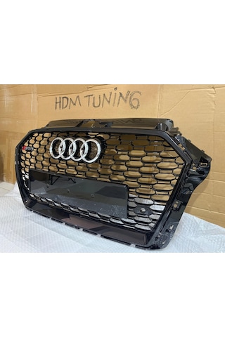 Audi A3 Rs3 Ön Panjur Pianoblack 8v Makyajlı Kasa 2016 -2020 Arası Uyumlu