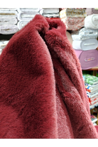 Toskana Peluş Kumaş Bordo