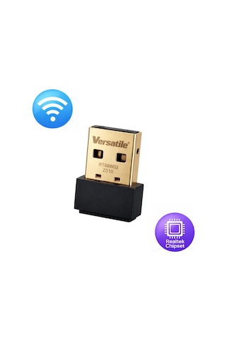 Versatile Usb Wifi Adaptör 150 Mbps Mini Alıcı Realtek 8188ftv Hotspot Win10/11
