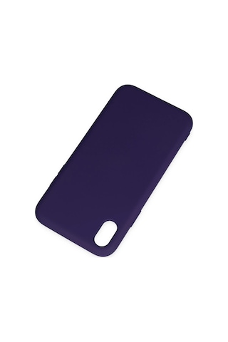 Cosmotex 8683140169213 Newface Apple iPhone Uyumlu Xr Kılıf Nano İçi Kadife Silikon - Mor