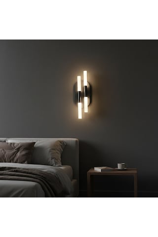 Linea 2 Pilli Aplik Siyah