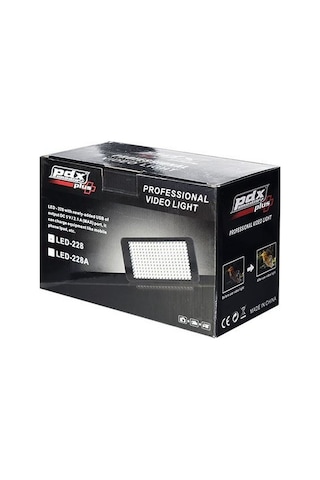 PDX Led 228A Profesyonel Video Kamera Işığı