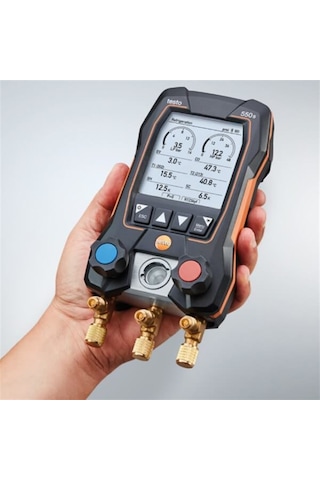 Testo 550S Akıllı Dijital Manifold Seti