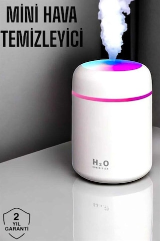 Northcity Ultrasonik Mini Hava Nemlendirici Ve Temizleyici - Aromaterapi, Led Işık Ve Usb Güç