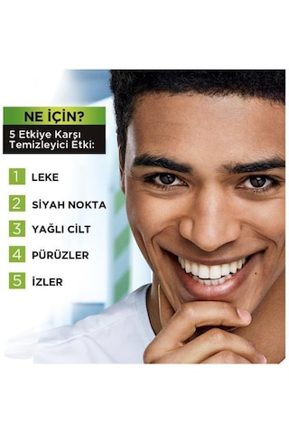 L'Oréal Paris Men Expert Pure Charcoal Yüz Yıkama Jeli 2 x 100 ML