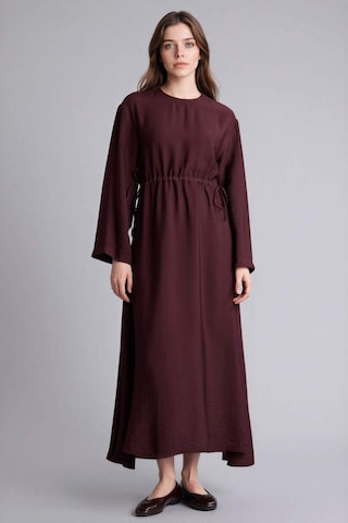 Defacto Beli Lastikli Midi Elbise H0196AX26SP