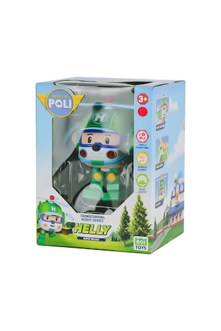 Polı Mrt-688 Sesli Ve Işıklı Robocar Poli Büyük Transforming Robot Helly -necotoys Robocar Poli