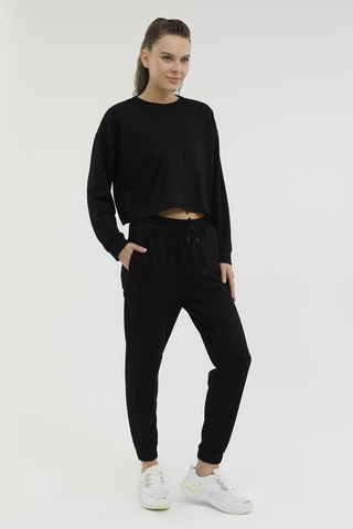 Lotto W-SD603 LIVA SWEATSHIRT 2 Siyah Kadın Sweatshirt