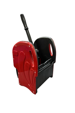 Çift Kovalı Plastik Temizlik Paspas Arabası Islak Mop 22 Lı