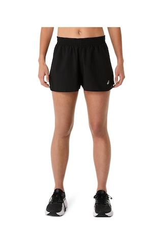 Asics Asıcs Core Splıt Short Kadın Black/pure Silver Şort 2012d182-001 Black/pure Silver