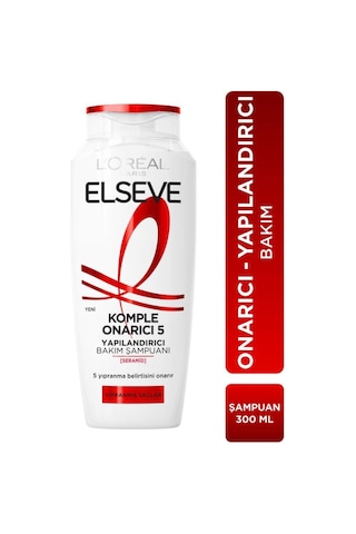 5'li Elseve Komple Onarıcı 5 Yapılandırıcı Bakım Şampuanı 300 Ml Tüm Saç Tipleri
