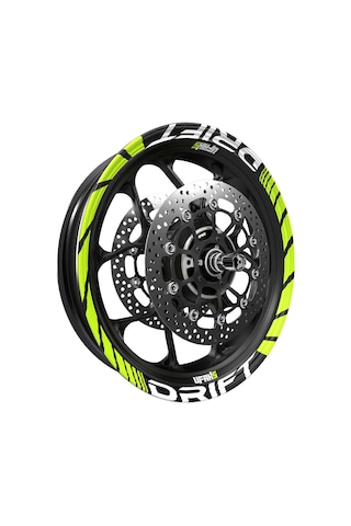 Mondial Drift Jant Şeridi Florasan Sarı