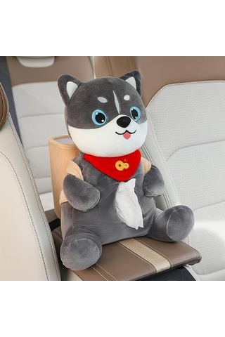 Createtech Tutucu Suntek Magideal Kutusu - Karikatürlü Doku Çöp Can Boğuk Araba Aksesuarı Yp Çok Renkli