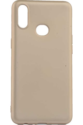 Samsung Uyumlu Galaxy A10s Kılıf Zore Premier Silikon Kapak Gold