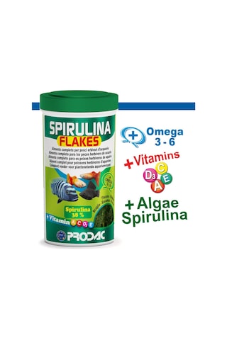 Prodac Spirulina Flakes 100ml / 20gr