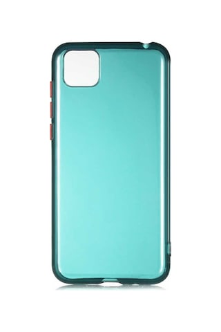 Huawei Y5p Kılıf Zore Bistro Kapak Koyu Yeşil