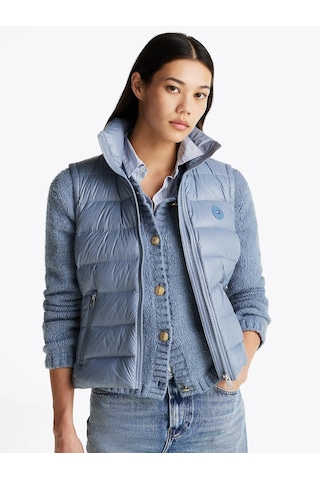 Tommy Hilfiger Tommy Hılfıger Kadın Yelek Ww0ww43773-dy9 Mavi