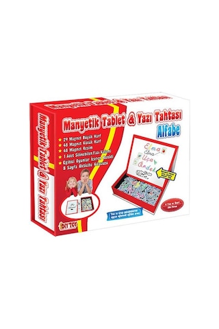 Diytoy Manyetik Tablet Alfabe Seti