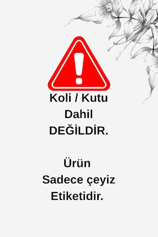 Çeyiz Bohça Bavul Koli Etiketi Gelin 20 Adet A4 Baskılı Etiket Sticker Diğer