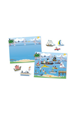 Melissa And Doug Tak Çıkar Çıkartma Kitabı - Araçlar