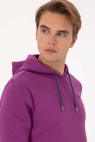 U.s. Polo Assn. Erkek Menekşe Sweatshirt 50295176-vr037 Menekse