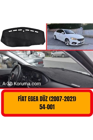 FİAT EGEA TABLETSİZ (DÜZ HALI) ÖN GÖĞÜS / PANEL / TORPİDO KORUMASI - KILIFI - HALISI