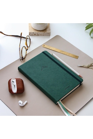 A5 Bullet Journal Noktalı Defter 140 Gr. 80 Yaprak Forest