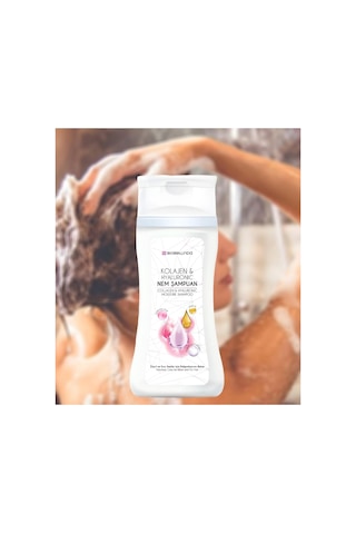 Kolajen & Hyaluronic Nem Şampuan 250 Ml İnce Telli