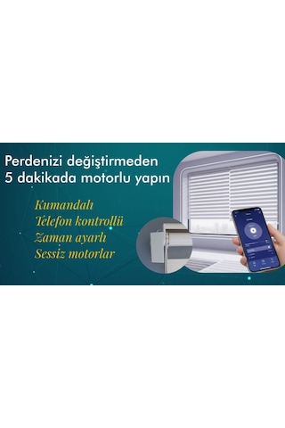 Rovline Akıllı Perde Motoru Rv500 Stor Perde Kasaya Montaj