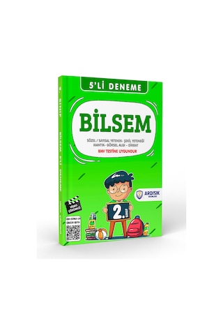 Ardışık Yayınları 2. Sınıf Bilsem Soru Bankası Ve Deneme Sınavı Tamamı Video Çözümlü 2 Kitap Set