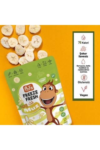 Pol S Freeze Fresh Kukuli Muz 20 Gr