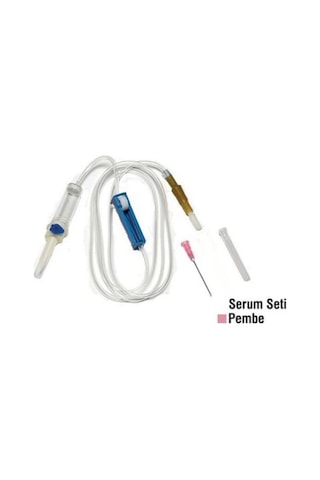 Veteriner Serum Seti Pembe Uçlu 25 Adet Veteriner Serum Seti Pembe Uçlu 25 Adet