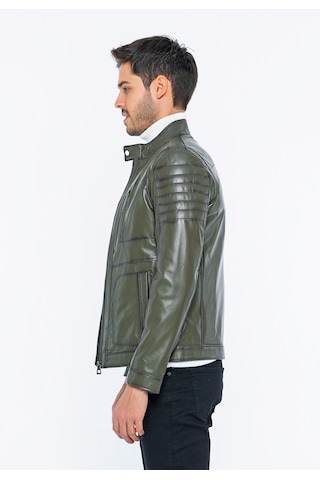 Basics&more Erkek Deri Ceket E3455 001