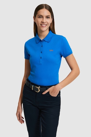U.s. Polo Assn. Kadın Kobalt Tişört Basic 50323461-vr077