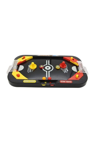 2'den 1 Mini Hokey Futbol Oyunu Arcade Style Buz Hokey Masası Oyun Aile Etkileşimli Spor Çocukları Eğlenceli Oyuncak Hediyeleri Çok Renkli
