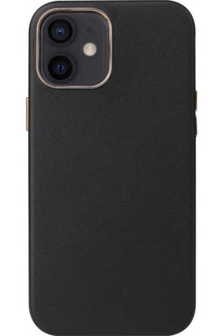 Apple Uyumlu iPhone 12 Mini Kılıf Zore Eyzi Kapak Siyah
