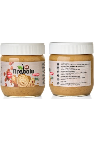 Tirebolu 47 %100 Fındık Şekersiz Fındık Ezmesi 300 G