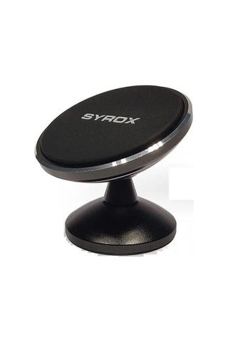 Ph34 Araç İçi Manyetik Telefon Tutucu Mıknatıslı Siyah 2 Yıl Torpido Üstü Çelik Cn