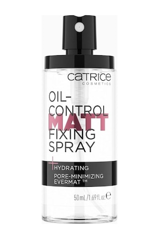Catrice Oil-control Mat Sabitleme Spreyi 50ml,şeffaf, Vegan Ve Alkol Içermez Makyaj Bazları