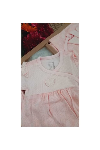 Caramell Barbosa 10'lu Hastane Çıkışı Kız Bebek Şık Model Pembe