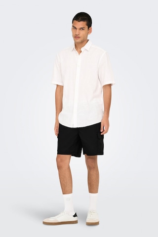 Only & Sons Only&sons Onskal Cargo 0287 Shorts Siyah Erkek Şort Siyah